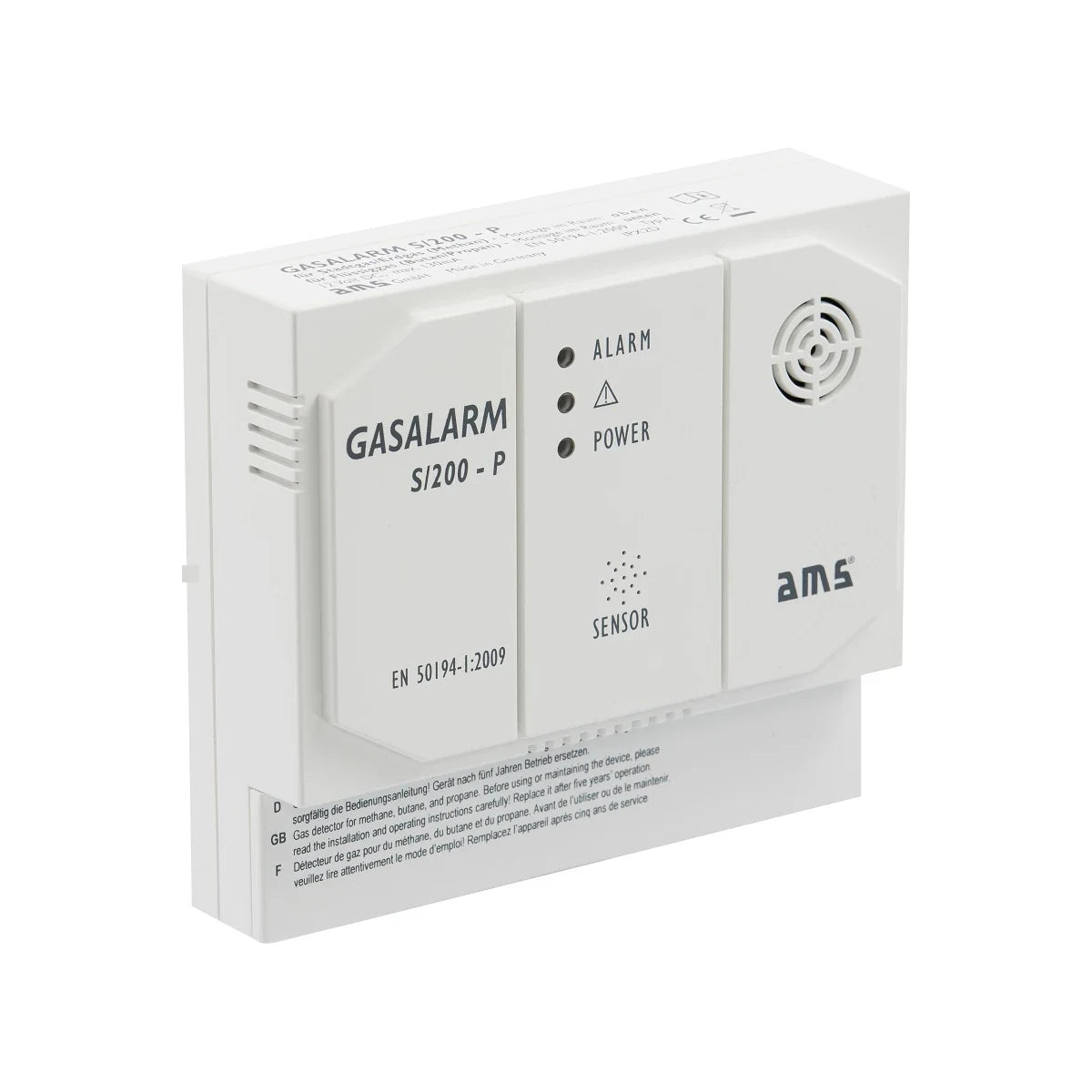AMS Gasalarm S/200-P, 230 Volt