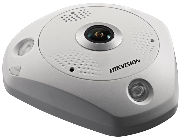Hikvision 6 MPx Fisheye Netzwerk Kamera DS-2CD6365G0E-IVS (1.27mm) B
