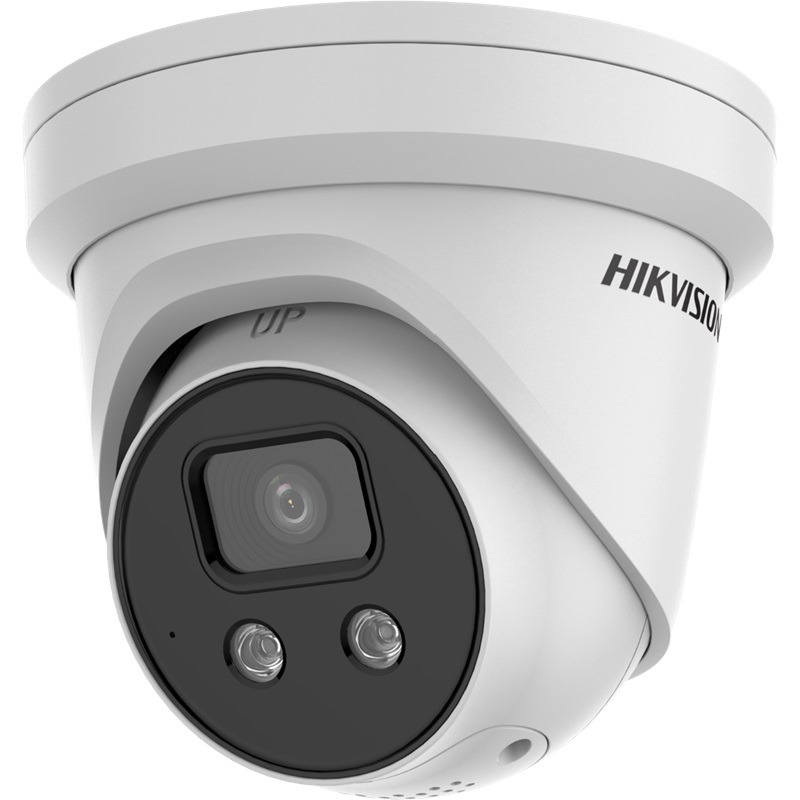 Hikvision DS-2CD2346G2-ISU/SL 2.8mm C 4MP Turret IP Kamera mit AcuSense