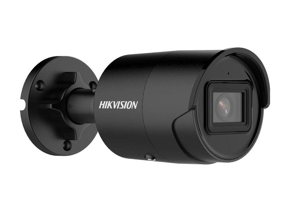 Hikvision IP Outdoor Mini Bullet 4 MPx (2.8mm) DS-2CD2046G2-IU (C) schwarz
