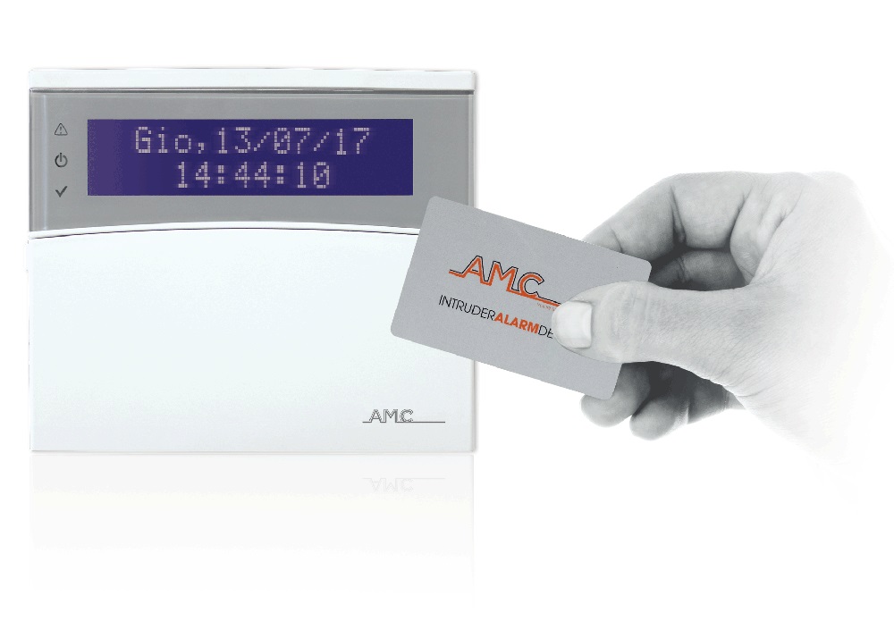 AMC Funk LCD Bedienteil K-LCDW800 mit RFID-/NFC-TAG Leser