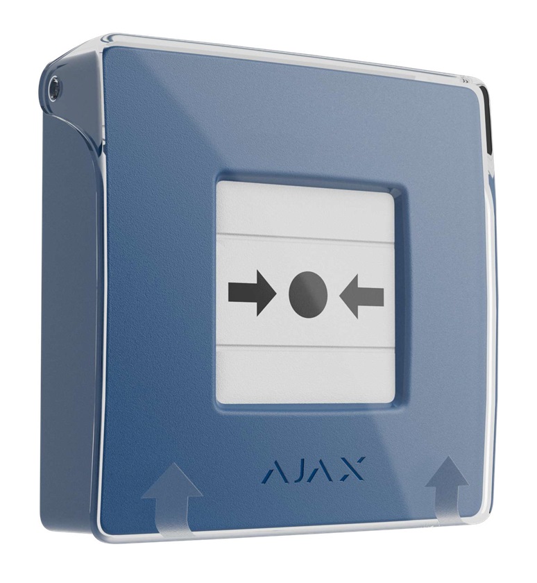 AJAX Funk-Druckknopfmelder "ManualCallPoint" (Blue)