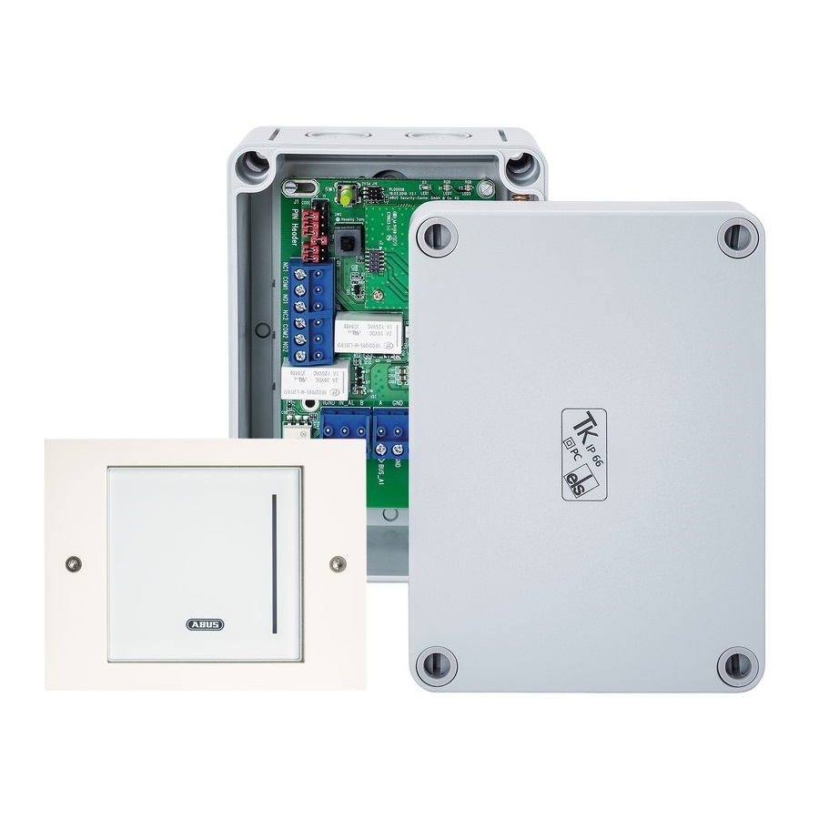 ABUS WLX Pro Wall Reader-Set IP44 Industrial Access schwarz