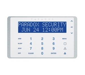 Paradox Touch Sense LCD-Bedienteil K656