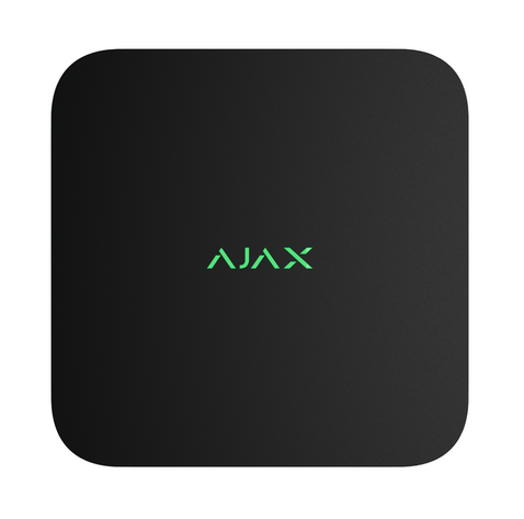 AJAX 4K 8-Kanal NVR Netzwerkrekorder schwarz