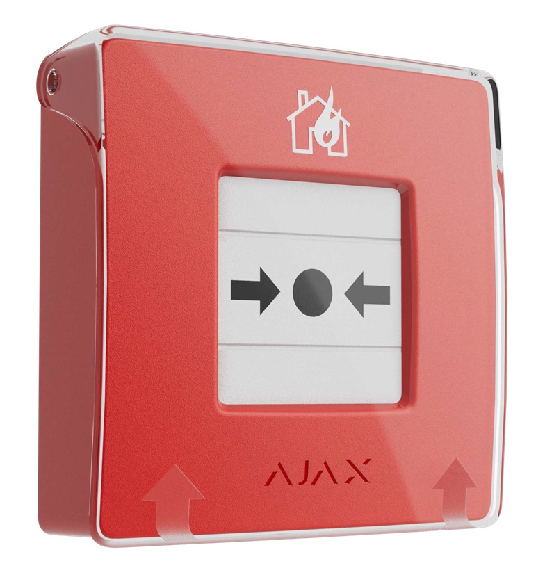 AJAX Funk-Druckknopfmelder "ManualCallPoint" (Red)
